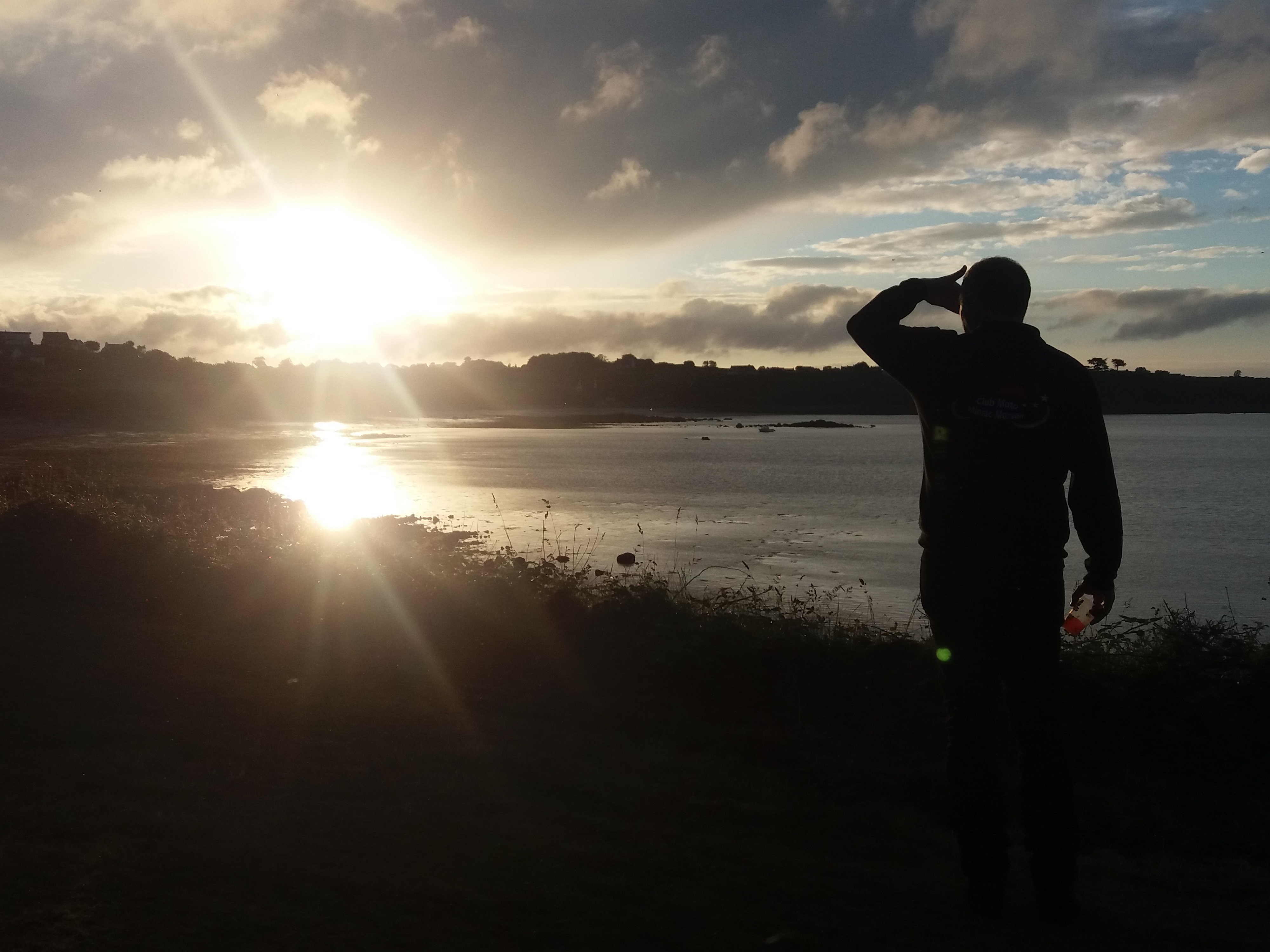 Balade dans le camping pour admirer le coucher du soleil